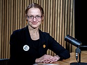 Hostem podcastu NA KAFI byla právnika spolenosti Aperio Tereza Patoková.