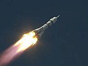 Lo Sojuz MS-28 krátce po startu