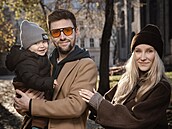 Václav Mat�jovský, Karolína Zamrazilová a jejich syn