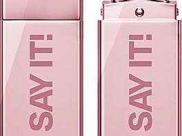 Rt�nka Say It! shine 03 s lesklým fini�em vykouzlí efekt plných rt�, bez...