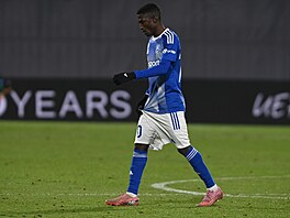 Ahmad Ghali z Olomouce, autor dvou gól�.