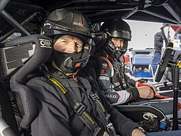 Petr Pavel s Filipem Mare�em v závodním speciálu Toyota GR Yaris