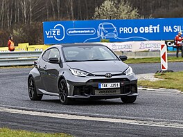 Petr Pavel za volantem Toyoty GR Yaris