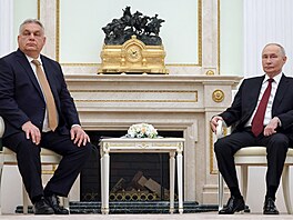 Ma�arský premiér Viktor Orbán dorazil do Moskvy na sch�zku s ruským prezidentem...