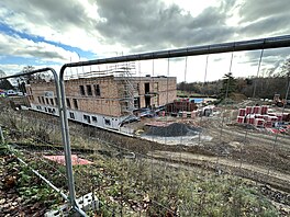 Výstavba nové plavecké haly v Litvínov�. (listopad 2025)