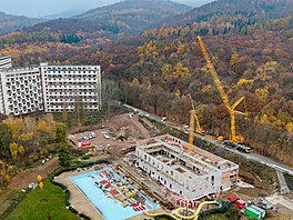 Výstavba nové plavecké haly v Litvínov�. (listopad 2025)