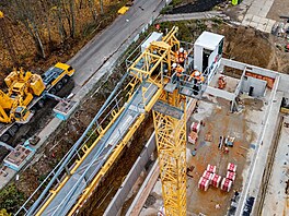 Výstavba nové plavecké haly v Litvínov�. (listopad 2025)