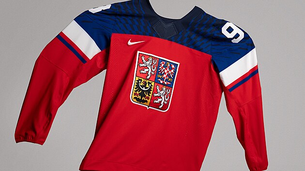 Dresy �eských hokejist� pro olympijské hry v Milán�.