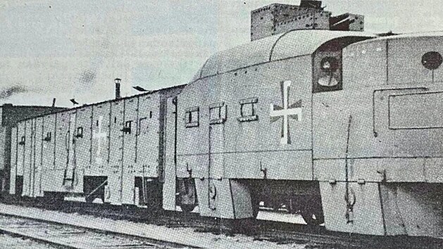 Finsk� obrn�n� vlak, pravd�podobn� prvn� polovina 30. let