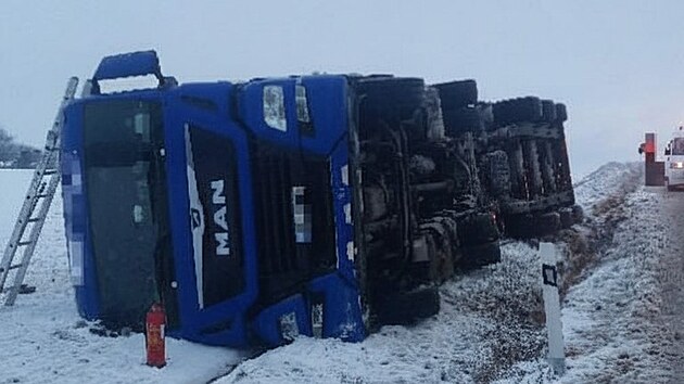 P�evr�cen� cisterna u Markvartic. (25. listopadu 2025)