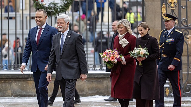 Ofici�ln� n�v�t�va prezidenta Polsk� republiky. P��jezd prezidenta Polsk�...