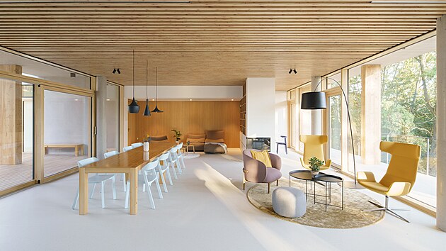 Prvn� d�tsk� hospic, kter� stoj� v Brn�, pokr�v� sv�j provoz zejm�na z dar�, kter� p�isp�vaj� firmy i jednotlivci. Z ve�ejn�ch zdroj� se poda�ilo z�skat finance aspo� na stavbu, kter� nyn� zv�t�zila i u porotc� �esk� ceny za architekturu.