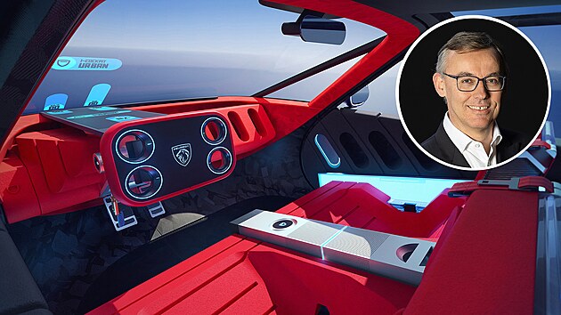 Alain Favey. Pro Peugeot Polygon Concept je radost z j�zdy prioritou....