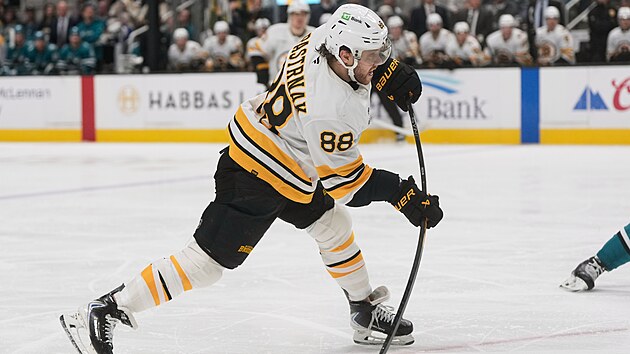 David Pastr��k st��l� na branku San Jose.