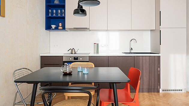 Hlavní zásadou bylo pro designérku pouít pouze jeden vestavný prvek,...