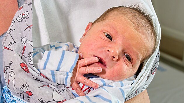 Pediatri�ka Eva Peroutkov� z Plzn� m� �est d�t�. Posledn�ho syna V�tka porodila 13. listopadu v Mula�ov� nemocnici. (15. listopadu 2025)