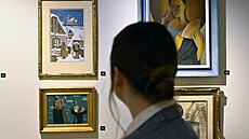 P�edauk�ní výstava k velké sálové aukci Galerie European Arts, 28. listopadu...