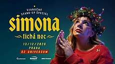 Komi�ka Simona s vystoupením Tichá noc