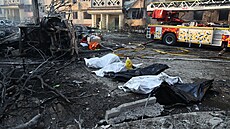 Po úderu rakety. V Ternopilu 19. listopadu zabil ruský útok 26 lidí.