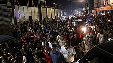 Oslavy haitského postupu na mistrovství sv�ta ve fotbale zaplnily ulice...