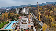 Výstavba nové plavecké haly v Litvínov�. (listopad 2025)