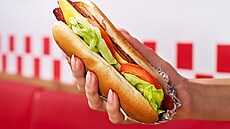 Five Guys hot dog