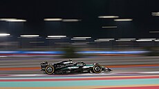 Kimi Antonell z Mercedesu b�hem sprintového závodu F1 v Kataru.