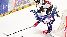 Spar�an Eberle podrazil Mikli�e z Pardubic.