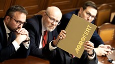 P�edseda ANO Andrej Babi� na mimo�ádné sch�zi Sn�movny k tomu, jak bude �e�it...