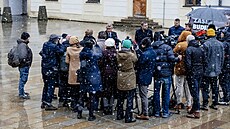 Andrej Babi� p�edal prezidentu Petru Pavlovi návrh na slo�ení nové vlády. (26....