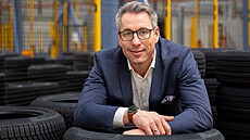 Jednatel Continental Barum v Otrokovicích Tomá Belza. (listopad 2025)