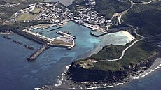 Japonský ostrov Jonaguni poblí� Tchaj-wanu (23. b�ezna 2023)