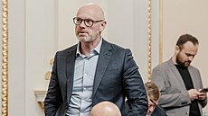 Robert Plaga z hnutí ANO na jednání rozpo�tového výboru (24. ledna 2025)