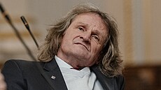 Miroslav �ev�ík, poslanec za SPD, na jednání rozpo�tového výboru (24. listopadu...