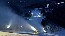 Sn�hová d�la jsou na Dolní Morav� v provozu u� týden. Podmínky v pond�lí...