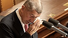 Pedseda hnutí ANO Andrej Babi se na mimoádné schzi Snmovny rozplakal, kdy...