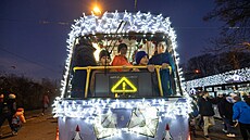 Váno�ní tramvaje v roce 2024.