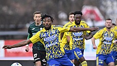 Momentky ze zápasu FC Zlín � MFK Karviná v rámci 17. kola Chance ligy.