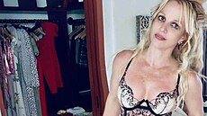 Britney Spears se vrátila na Instagram a opt se pedvádí v prádle (listopad...