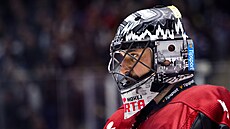 Kladno, 23. 11. 2025. Rytí�i Kladno - Sparta Praha. Jakub Ková�, branká� Sparty.