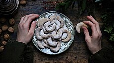 Recept na vanilkové rohlíky podle Pavly Janekové Hájkové