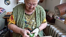 Ludmila Dominová z Hluboké nad Vltavou na �eskobud�jovicku se celý �ivot v�nuje...