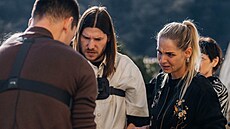 Hudebník Marcell a zrádkyn� Mia v show Zrádci 2