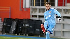 Adam Jágrik v brán� Dukly Praha