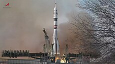 Start lodi Sojuz MS-28