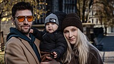 Václav Mat�jovský, Karolína Zamrazilová a jejich syn