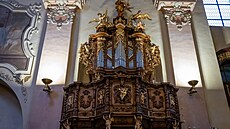 Nové chórové varhany v opatském chrámu na Strahov� poprvé zazní p�ed ve�ejností...