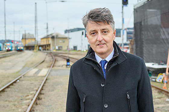 Generální �editel Správy �eleznic Ji�í Svoboda.