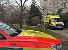 Kv�li po��ru bytu na Spo�ilov� v ned�li vyj�d�ly jednotky z�chrann�ho...