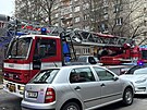 Kv�li po��ru bytu na Spo�ilov� v ned�li vyj�d�ly jednotky z�chrann�ho...